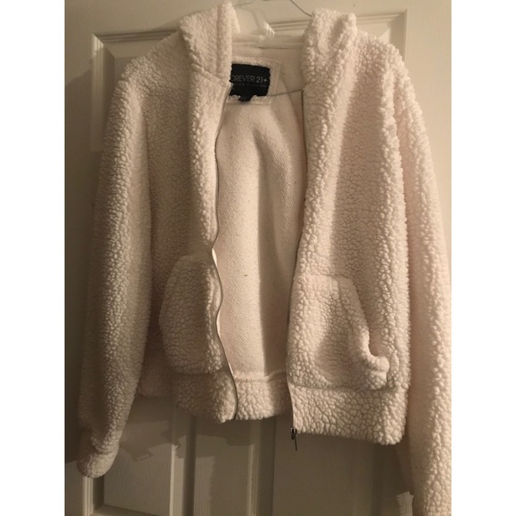 Forever21 faux shearling jacket - Picture 1 of 3